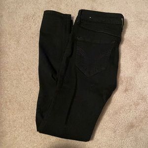 Black Hollister Skinny Jeans